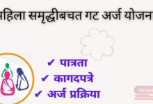 महिला समृद्धीबचत गट अर्ज योजना